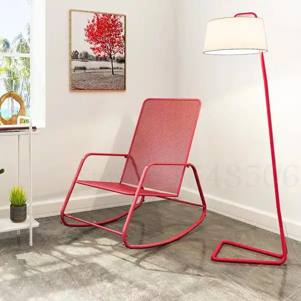 Взрослый обеденный стул домашний балкон простой ленивый диван кресло качалка