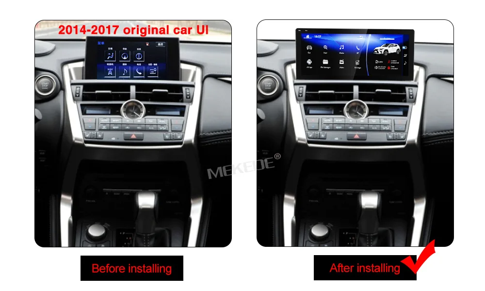 Автомобильный MP5-Player 8 ядерный Android 9,0 автомобильный Радио мультимедийный dvd-плеер для Lexus NX 200t 300h nx200T- с BT wifi gps ips