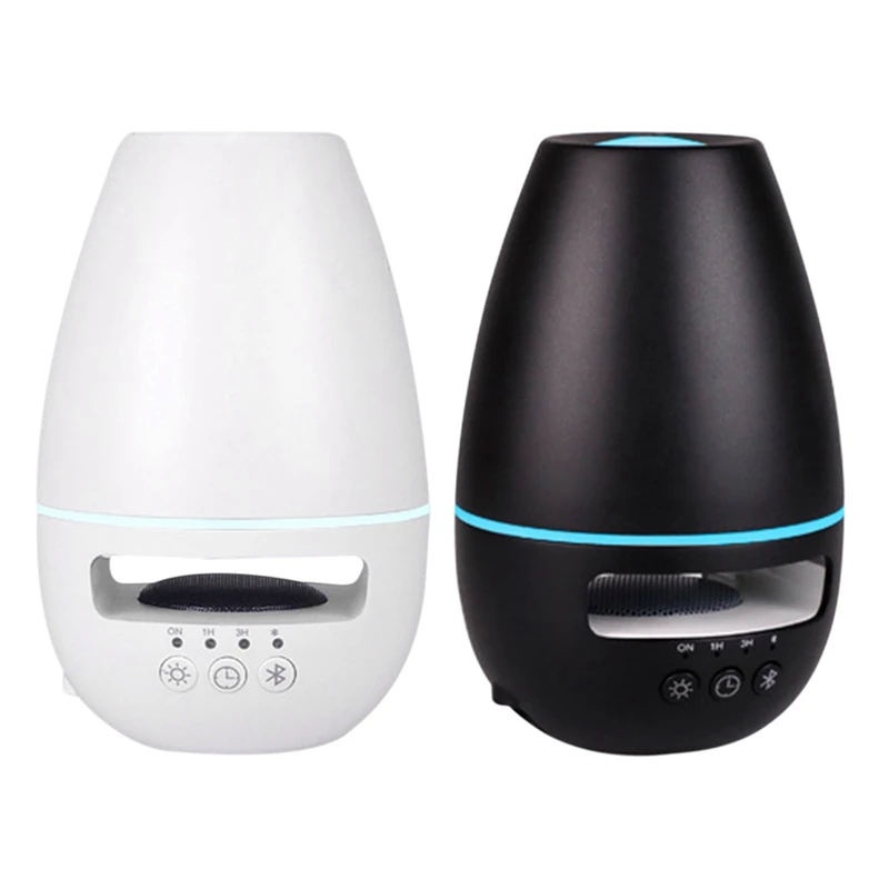 

Humidifier Fragrance Diffuser With Bluetooth Music Small Portable 120Ml For Rooms Bedrooms Office US Plug