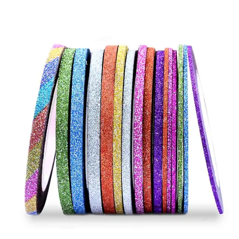 Набор цветных блестящих Васи лент 14 шт./лот декоративные наклейки сделай сам для