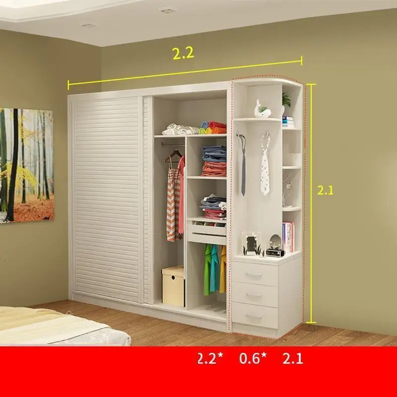 MODEL M Dolap D Zenleyici одежда Giyim Armoire Rangement Vetement Meubel Kast мебель для шкафа Mueble De Dormitorio шкаф для спальни - Цвет: MODEL M