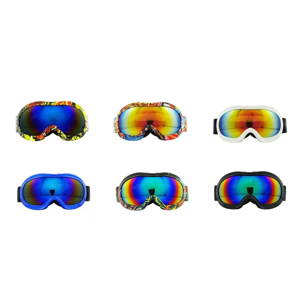 

2018 Various Style Skiing Glasses Anti Fog And Double Mirror Glasses For Children