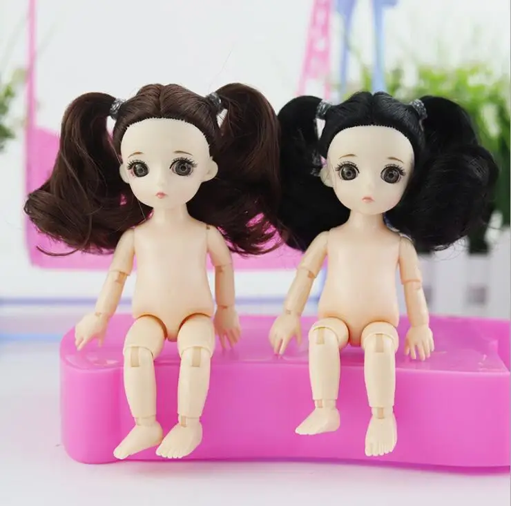 13 подвижных шарнирных 16 см 1/8 куклы игрушки BJD кукла голая обнаженная женская мода
