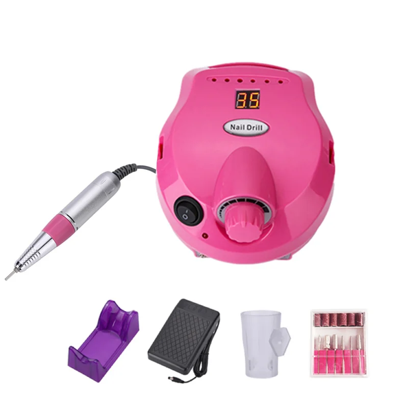 35000 об/мин инструмент для маникюра, электрический набор для педикюра, аксессуары для ногтей и инструменты, электрическая пилка для ногтей, сверла для ногтей