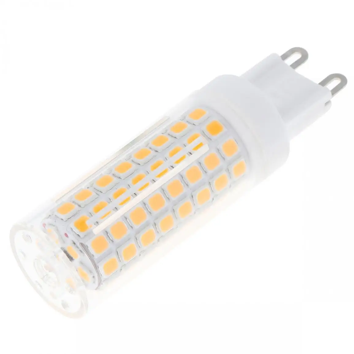 

Dimmable G9 110V White /Warm White 102 LEDs 2835 SMD 10W Corn Bulb Silicone Lamp