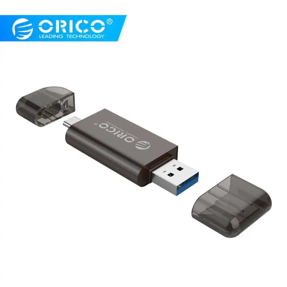 ORICO USB 3,0 Micro SD кард-ридер USB 3,0 Micro SD TF кард-ридер максимальная поддержка 128 ГБ для компьютера USB 3,0 кард-ридеры