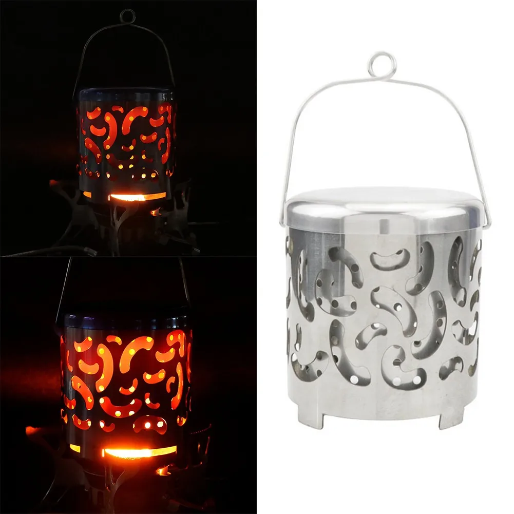 

Outdoor Portable Mini Camping Stove Cover Tent Heater Cap Heated Warmer For Tent Lightweight Easy And Convenient