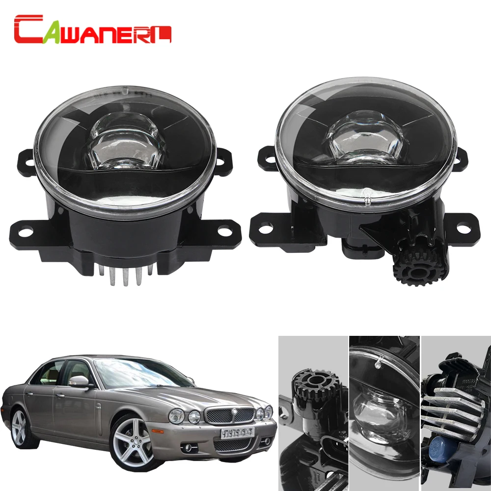 Cawanerl для Jaguar XJ X358 2007 2008 2009 Автомобильный 4000LM передний противотуманный свет LED
