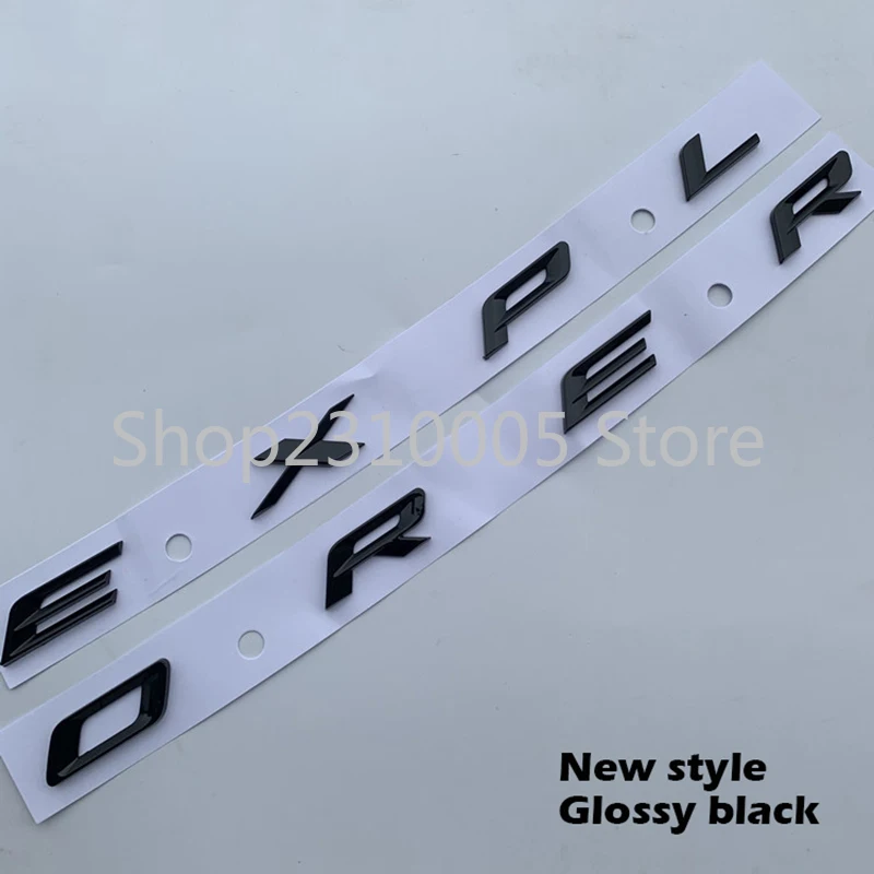 Новинка 2021 эмблема с надписью для ford EXPLORER автомобильный Стайлинг передняя крышка