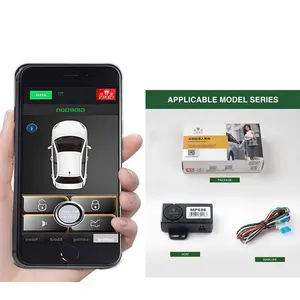 pke keyless entry car alarm systems remote start and bluetooth control close to the lockleave the lock by mobile phone free global shipping