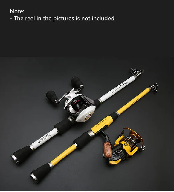 

Carbon Fiber Telescopic Fishing Rod 1.8M 2.1M 2.4M Portable Spinning Fishing Rod Pole Travel Sea Boat Rock Casting Rod