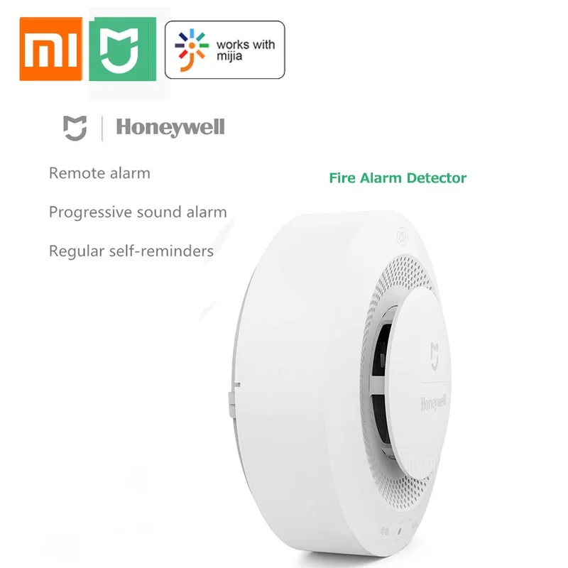 Смарт-детектор дыма Xiaomi датчик пожара и природного газа работает с приложением