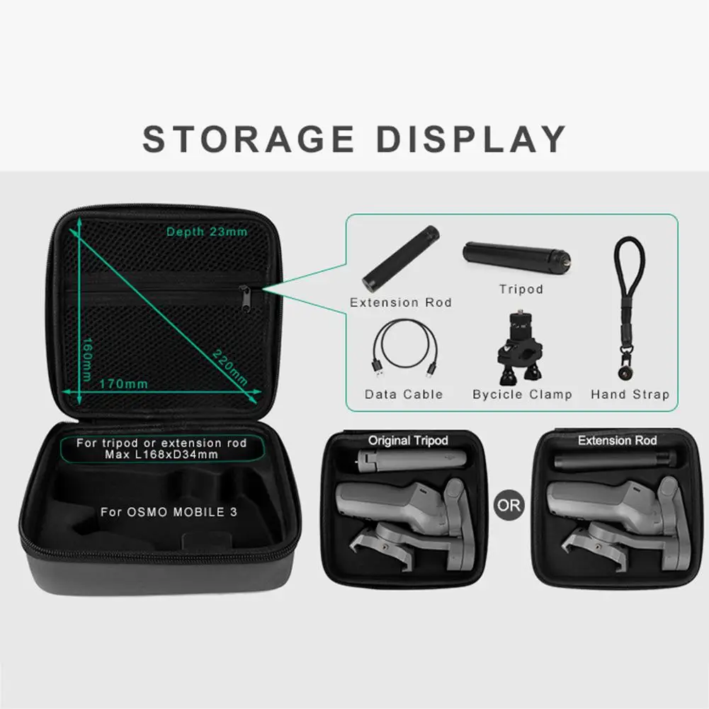 Пчелиный Клевер для OSMO Mobile 3 сумка хранения DIY чехол переноски DJI MOBILE Box спортивная