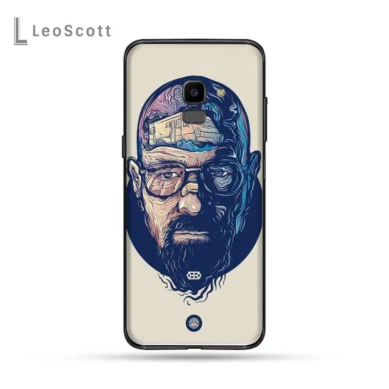 

Heisenberg Breaking Bad Phone Case For Samsung Galaxy J2 J4 J5 J6 J7 J8 2016 2017 2018 Prime Pro plus Neo duo
