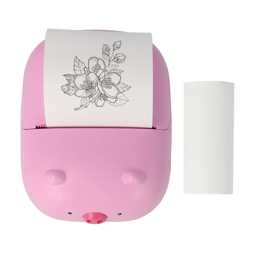 Портативный Термальность принтер 200 точек/дюйм Мини карманный фото eList чековый BT