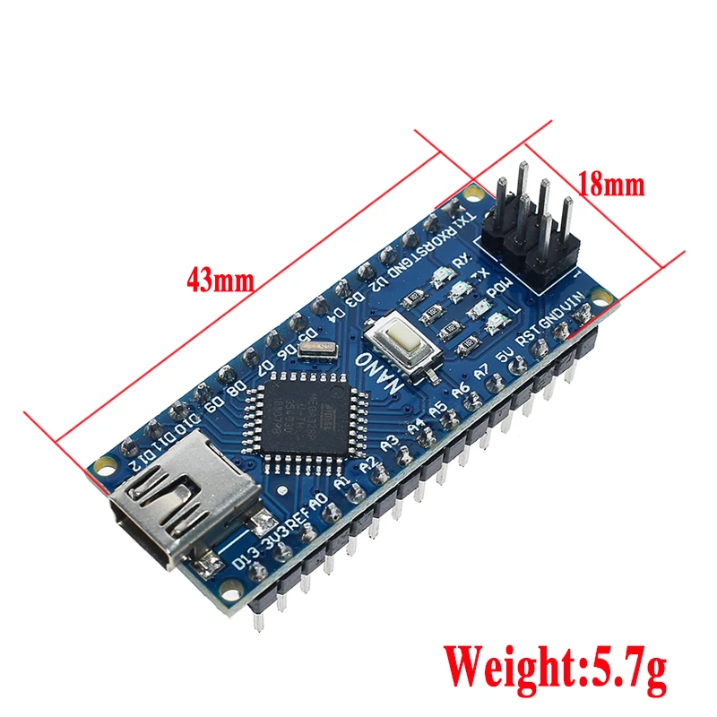 AEAK 1 шт. продвижение fundunano 3,0 Atmega328 контроллер совместимая плата для Arduino модуль PCB макетная плата withou