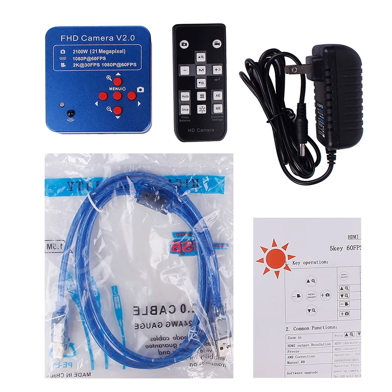 

Neweat Digital Electronic Video Microscope 21MP 16MP VGA HDMI USB compatible Camera 130X Lens LED Circular lamp For Phone Repair