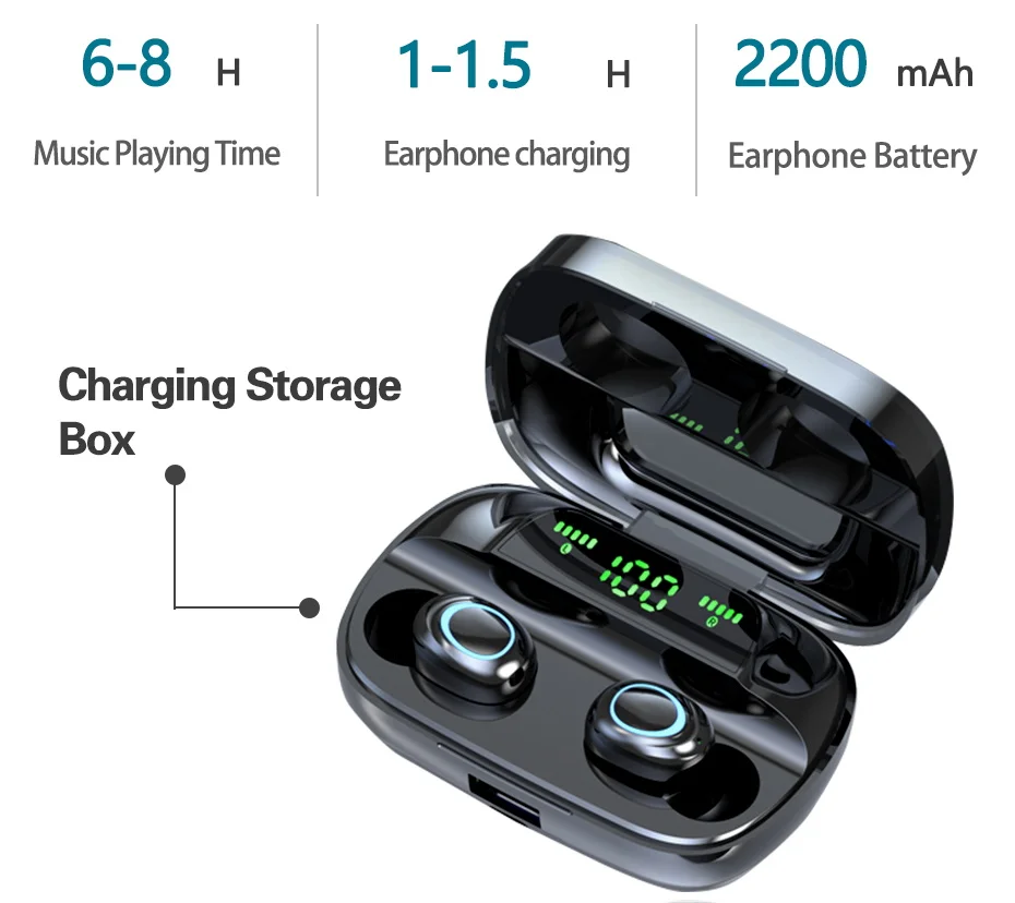 Bluetooth наушники для samsung Galaxy S10 5G S10e S9 плюс S8 S7 S6 край S5 S4 S3 Mini Note 9 8 5 4 3 2 Беспроводной наушники-капельки