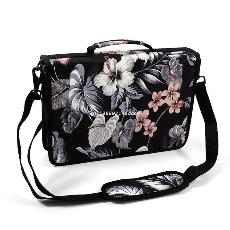 

160 Slots Floral Large Capacity Pencil Bag Gel Pen Case Stationery Art Supplies Dropship