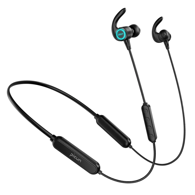 Новейшие спортивные bluetooth беспроводные наушники IPX7 гарнитура RGB светодиодный 7