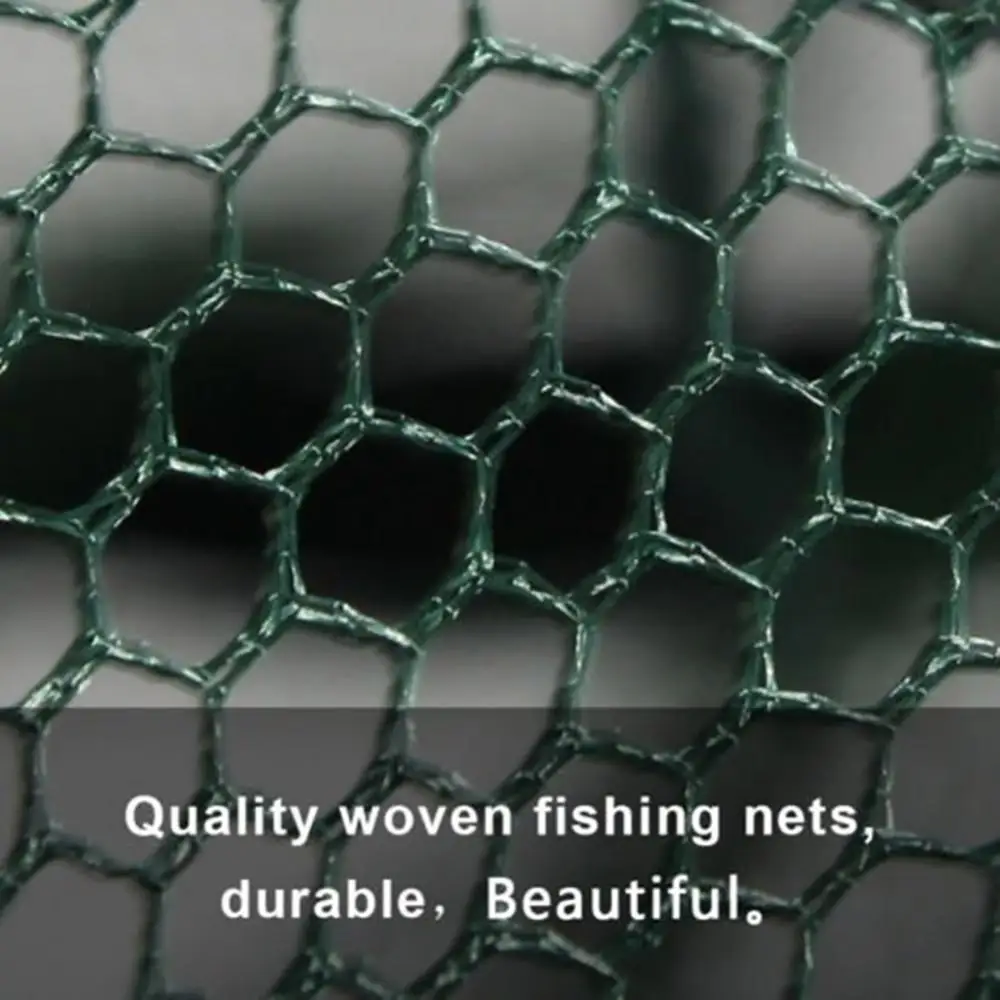 

35% Discounts Hot! 6 Holes Foldable Automatic Fishing Net Shrimp Cage Nylon Mesh Crab Fish Trap