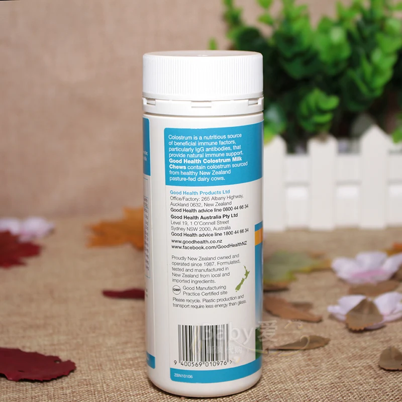 Хорошее здоровье колострум жевательные 150 таблеток ваниль IgG Молочный Протеин