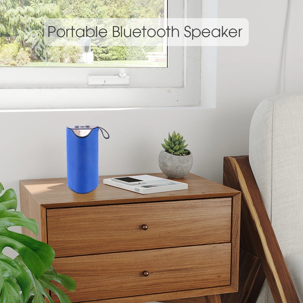 Портативный уличный Bluetooth динамик громкий беспроводная мини Колонка 3D 10 Вт