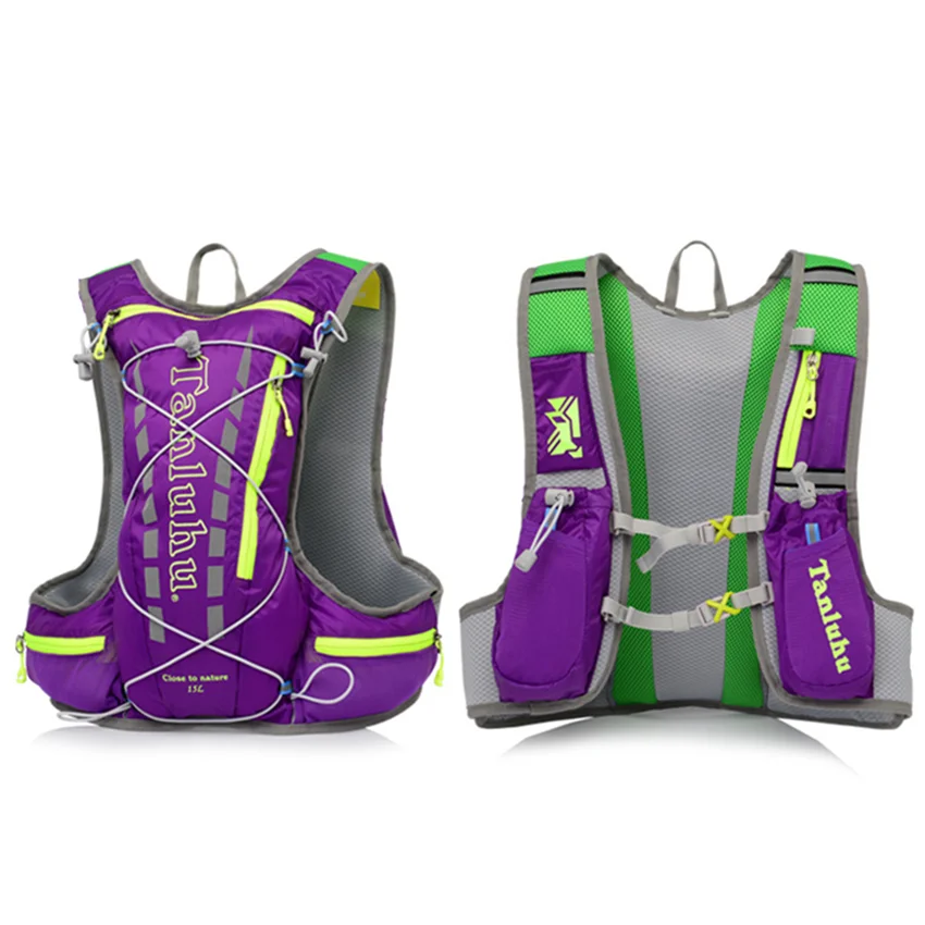 COOL 15L Cycling Running Backpack with Water Bag Waterproof Men Women MTB Bike Cross Country Bags Gym Backpack Bicycle City Bags