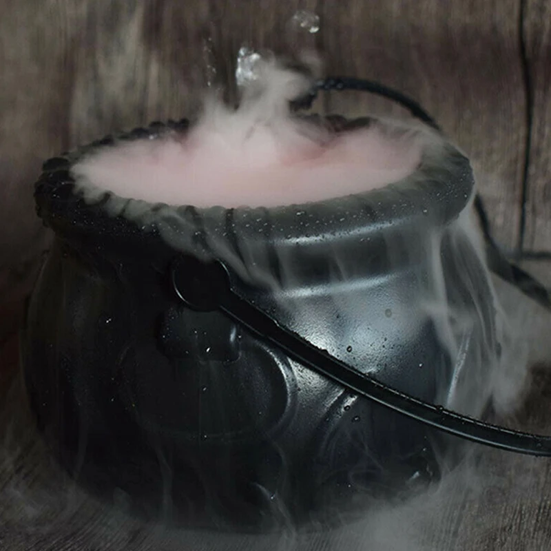 Машина для создания дыма на Хэллоуин дымовая машина с изменением цвета | Дом и сад