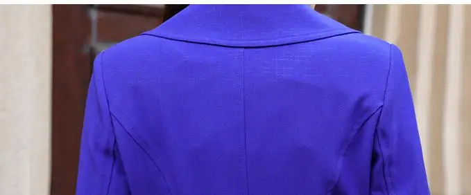 

2019 Spring Fall Fashion Women Suit Collar Blue Long Trench Coat Windbreaker , Womnes Clothes Overcoat , Woman 3xl Bow Coats