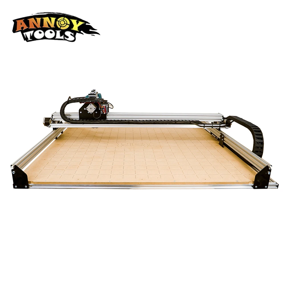 Фрезерный и гравировальный станок с ЧПУ рабочая зона 1500*1000 мм лазерным модулем 15