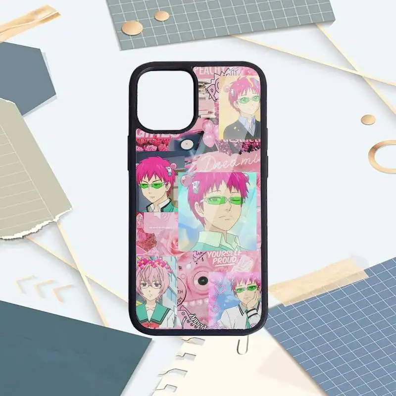 

The Disastrous Life of Saiki K Saiki Kusuo Phone Case PC For iPhone 11 12 pro XS MAX 8 7 6 6S Plus X 5S SE 2020 XR