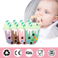 baby anti eating hand molar toy ice cream pacifier shape molar food grade silicone ingredients soother
