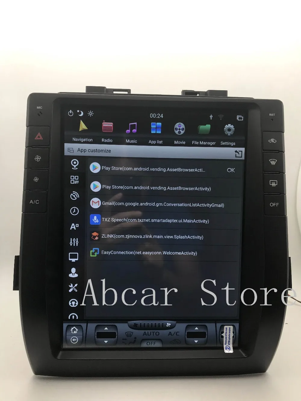 13 дюймов Tesla стиль Android 8,1 автомобильный dvd-плеер gps навигация радио авто px6 для Toyota alphard Vellfire 30 серии