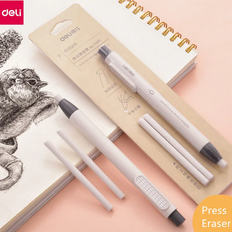 Пресс ластик карандаш Тип выдвижной художник рисунок эскиз резиновые школьные