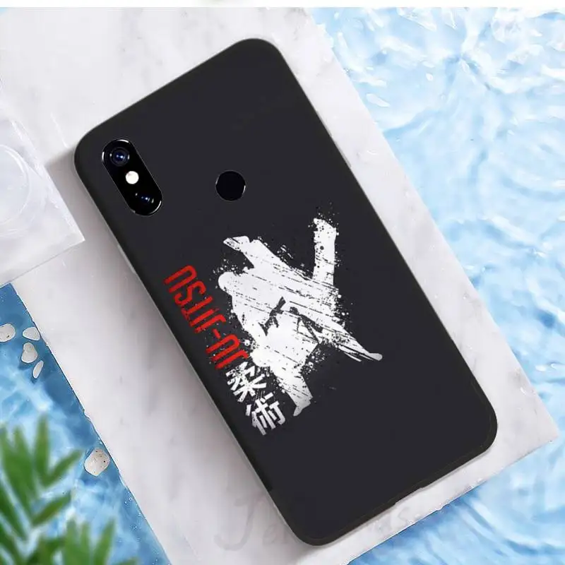 

sport Martial Art MMA Fight Jiu Jitsu Phone Case For Xiaomi Redmi note 7 8 9 pro 8T 9A 9S Mi Note 10 Lite pro