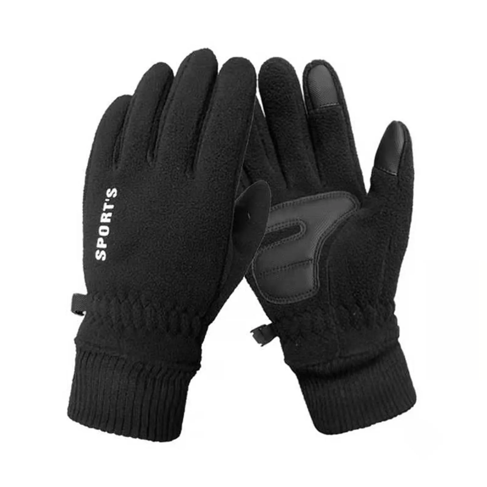 

Зимние теплые флисовые перчатки, теплые перчатки с защитой от холода для мужчин и женщин, унисекс, зимние, мотоциклетные, сноуборд, флисовые ...