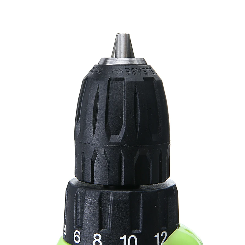 Двухскоростная аккумуляторная электрическая отвертка мини-дрель с литиевым