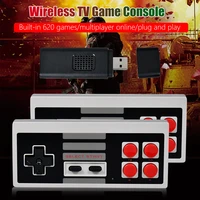 powkiddy pk02 usb tv game console stick 8 bit wireless controller build in 620 classic video games handle player gaming gift kid