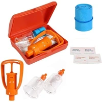 venom extractor pump kit outdoor camping survivor safe first aid kit safety venom protector for snake bees bite dropshipping