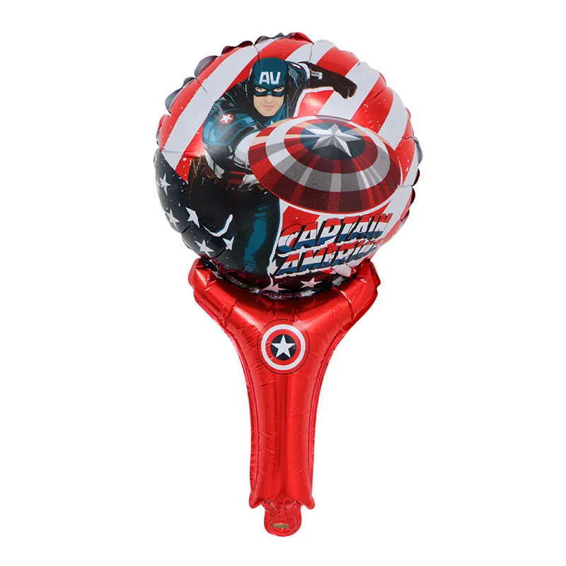 1 шт. воздушные гелиевые шары с мультяшной аниме ручкой Детские вечерние на день