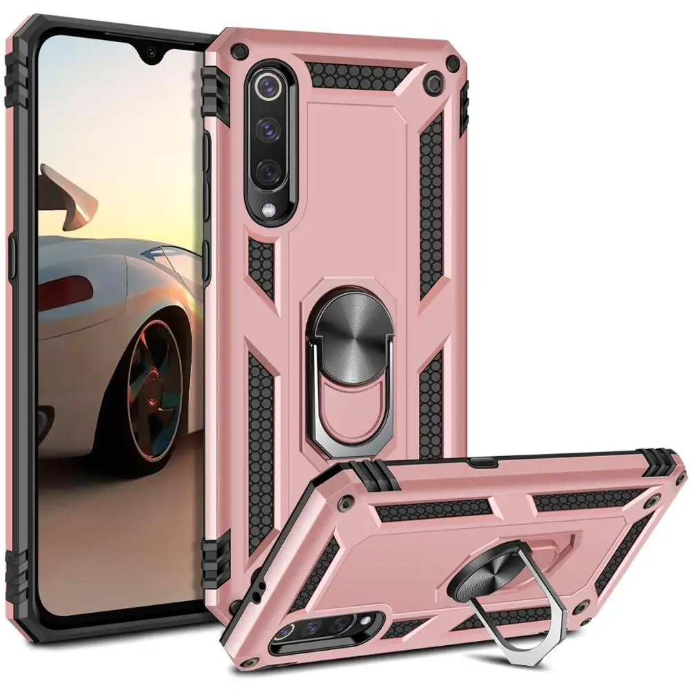 Чехол для Xiaomi mi 9 SE чехол с кольцом подставка автомобиля магнитный litary grade