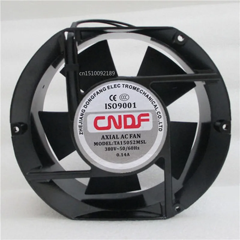 

for TA15052MSL Axial Industrial Cooling Fan AC 380V 0.14A 17050 170*150*50mm 17CM 2 Wires 50/60HZ