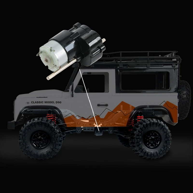 Автомобиль на гусеничном ходу MN99 1/12 2 4G 4WD RTR для Land Rover 70 модель игрушечного