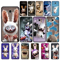 maiyaca crazy bunny rabbids invasion phone case for samsung j 4 5 6 7 8 prime plus 2018 2017 2016 j7 core