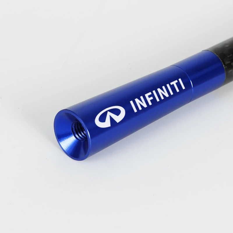 1 шт. Универсальная автомобильная антенна 12 см из углеродного волокна для Infiniti FX35