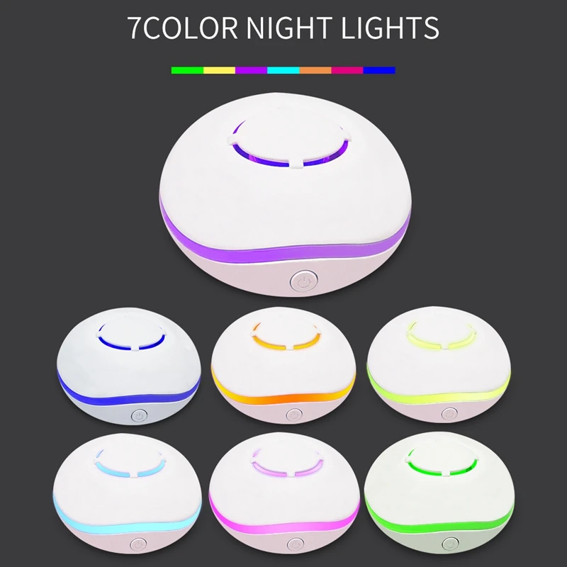 Waterless Aroma Mini Diffuser Essential Oil Portable Nebulizer Aromatherapy Diffusion For Home Two Connecting Power Mode Whi | Бытовая