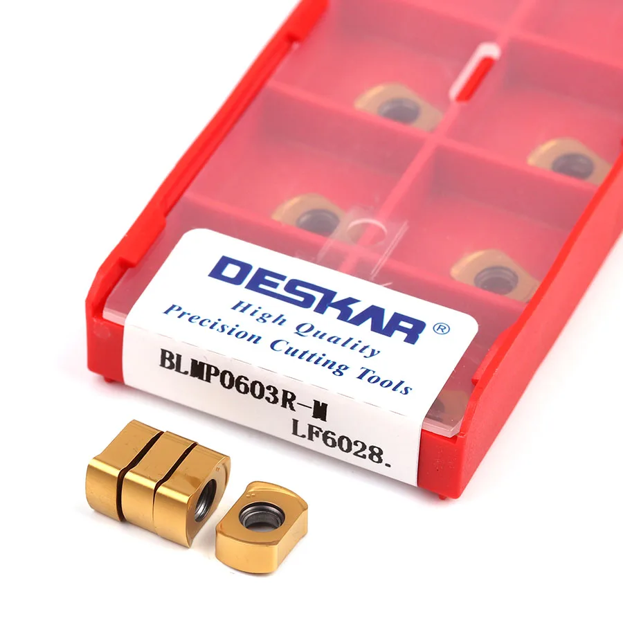

10pcs BLMP0603R-M LF6018 BLMP0603R-M LF6028 Milling inserts Carbide turning inserts for CNC lathes High-quality milling cutter