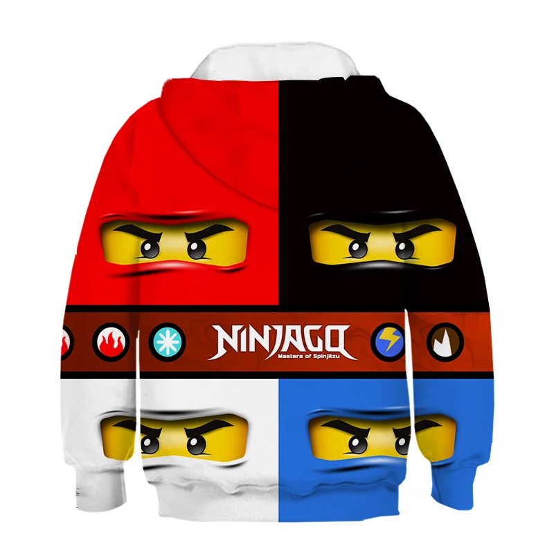 

New Boys Hoodie Legoes Fashion Baby Ninjago Girls Hoodies Long Sleeves clothing Children Spring Autumn Clothe Toddler Outerwear