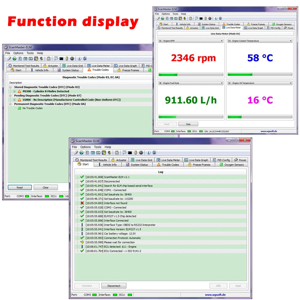 ELM327 V1.5 USB CH340 для ПК Windows PIC18F25K80 ELM 327 V 1 5 автомобильный диагностический инструмент